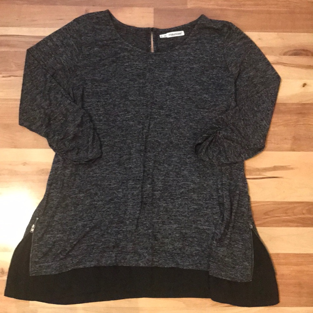 Maurices Tunic Blouse Size 3